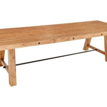 FINCA fenyőfa vintage barna étkezőasztal 300cm kép