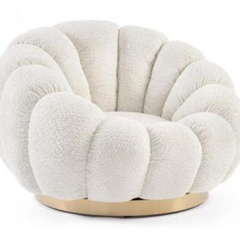 FLOREL BézsTextil Fotel kép