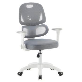 Forgószék, szürke/fehér, LISTER kép