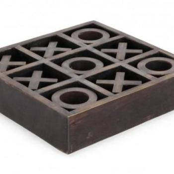 FORTUNE barna amőba 17,7x17,7cm kép