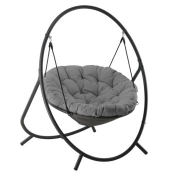 Függő fotel, szürke, GADIL kép