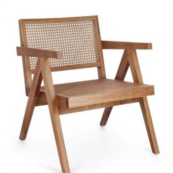 GALIA Barna Teakfa Fotel kép