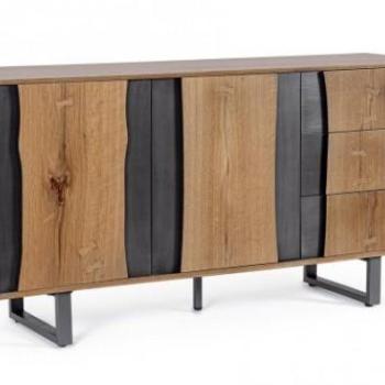 GARWOOD Barna MDF Tálalószekrény kép