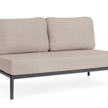 GERALD PELICAN szürke 2 személyes kerti kanapé II. kép