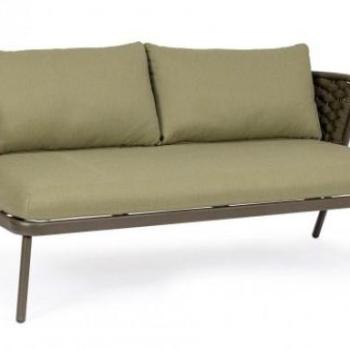 HARLOW Zöld Alumínium Kerti kanapé kép