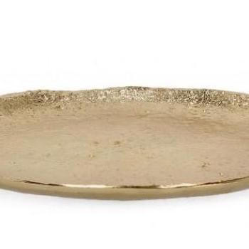 INDHUR arany tálca dekoráció kép