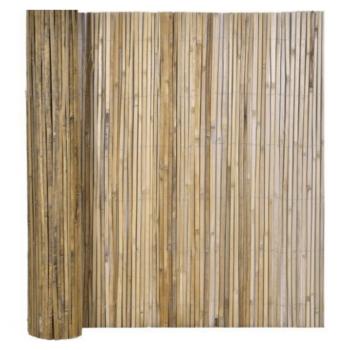 Kerti térelválasztó, bambusz, 400x100 cm, ANLAN kép