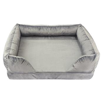 Kutyafekhely, 75x55x25 cm, szürkésbarna, PETIO kép