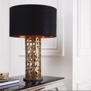 LEAF réz alumínium asztali lámpa 45cm kép