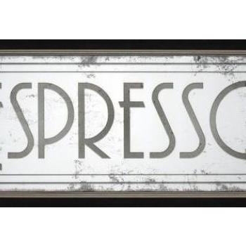 LIBRARY arany tükör 69X24cm kép