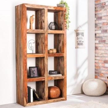 MAKASSAR barna rózsafa polc 180cm kép