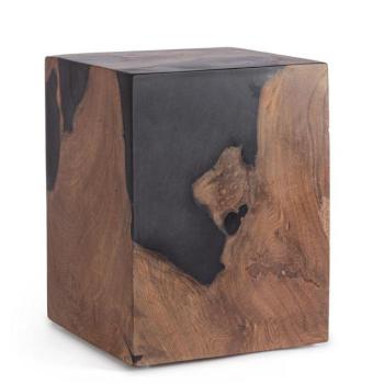 MELTY fekete dohányzóasztal 30cm kép