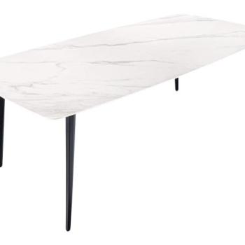 MILANO fehér kerámia étkezőasztal 180cm kép