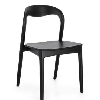 MILEY fekete étkezőszék kép