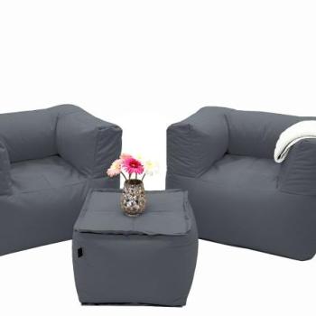 MODULTEX textil moduláris készlet 2 személyes (szürke) kép