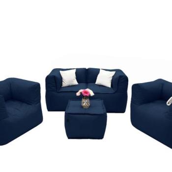 MODULTEX textil moduláris készlet 4 személyes (sötétkék) kép