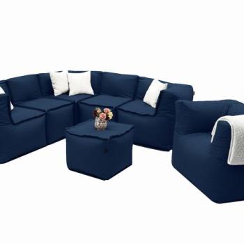 MODULTEX textil moduláris készlet 6 személyes (sötétkék) kép