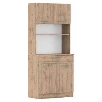 Négyajtós szekrény, wotan tölgy, DOMIS NEW kép