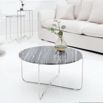 NOBLE szürke márvány dohányzóasztal kép