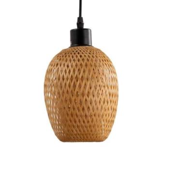 ORGANIC LIVING bambusz függőlámpa 20cm kép