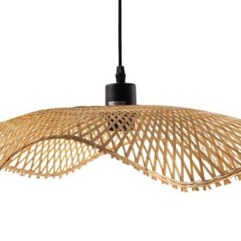 ORGANIC LIVING bambusz függőlámpa kép