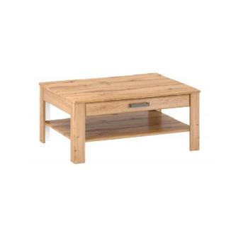 PUSAN tölgy barna mdf dohányzóasztal 100x75cm kép