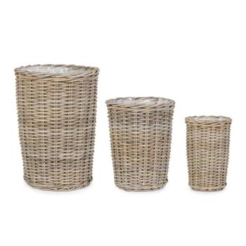 RANDY taupe rattan kosár kép