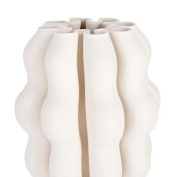 ROWAN bézs váza 25cm kép