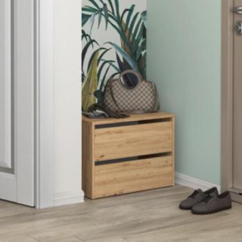 Shannan Modo cipősszekrény, 60x44x36 cm, tölgy kép