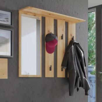 Shannan Parma tükrös fogas, 100x81,5x15 cm, tölgy kép