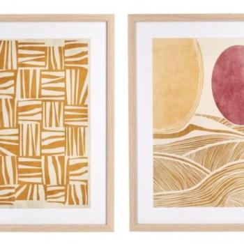 SHERLEY 2 részes falikép 40x60cm kép