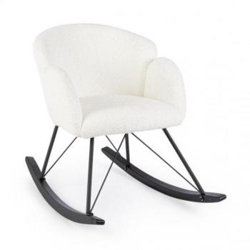 SIBILLA Fehér Szövet Hintaszék kép