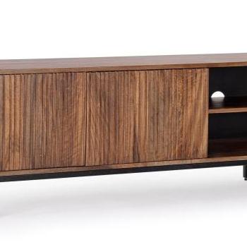 TADITA Barna Mangófa TV szekrény 140cm kép