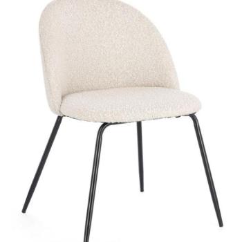 TANYA II boucle fehér étkezőszék kép