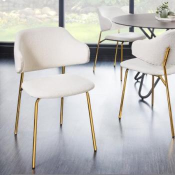 TRACY fehér fém szék kép