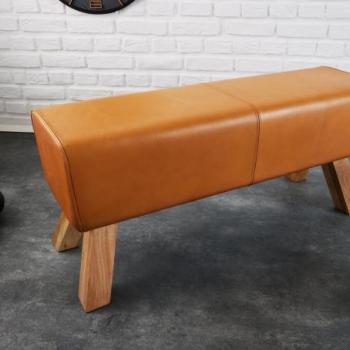 TURNBOCK barna bőr ülőpad 100cm kép