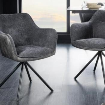 VERONA szürke fém szék kép