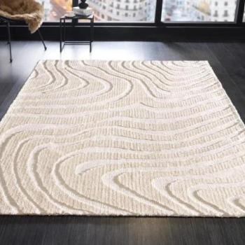Wave bézs szőnyeg 240x170 cm kép