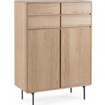 WIDALD NATURAL Barna MDF Szekrény kép