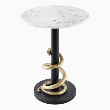 WILDLIFE SNAKE fekete-fehér lerakóasztal kép