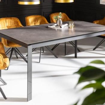 X7 szürke kerámia étkezőasztal 180-240cm kép