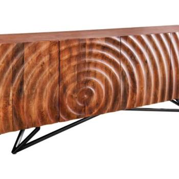 ZEN mangófa tálalószekrény kép